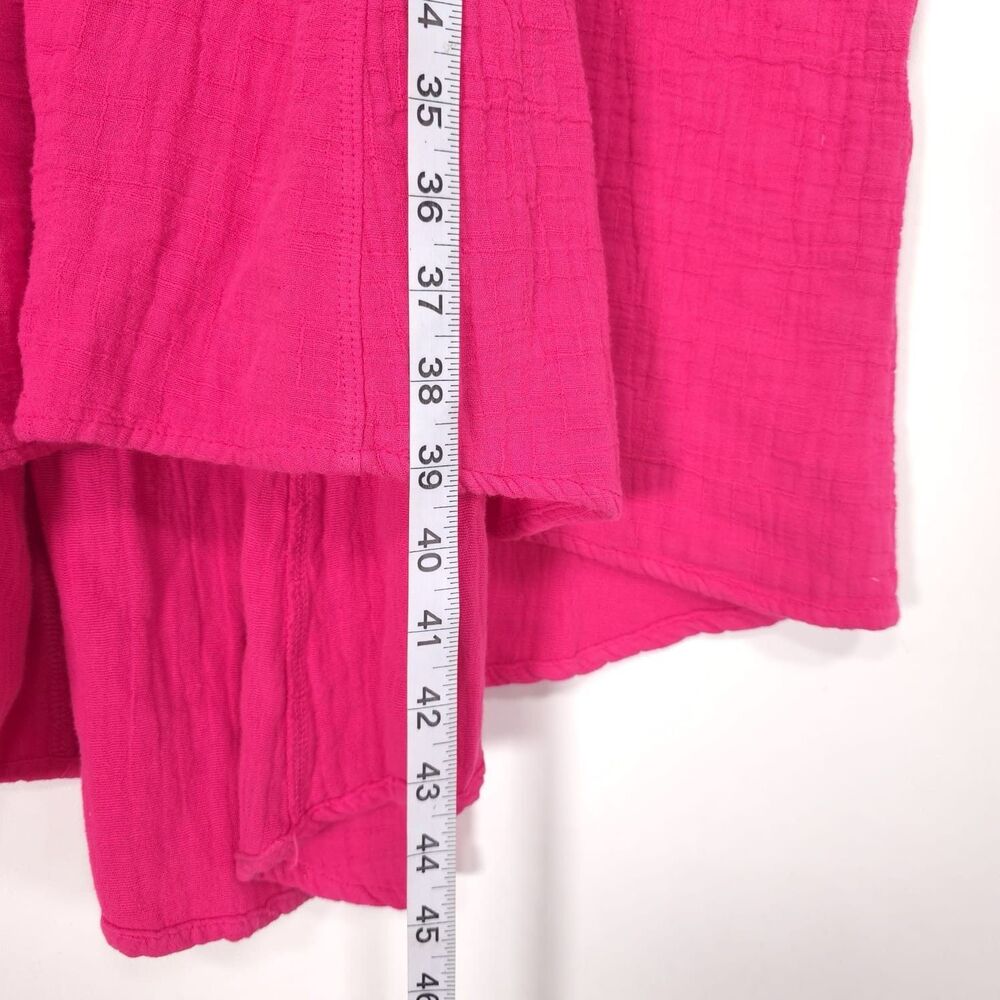 Daily PRACTICE Anthropologie NEW Everyday Tee‎ Dress XS Raspberry Rose Hot Pink - Picture 4 of 12